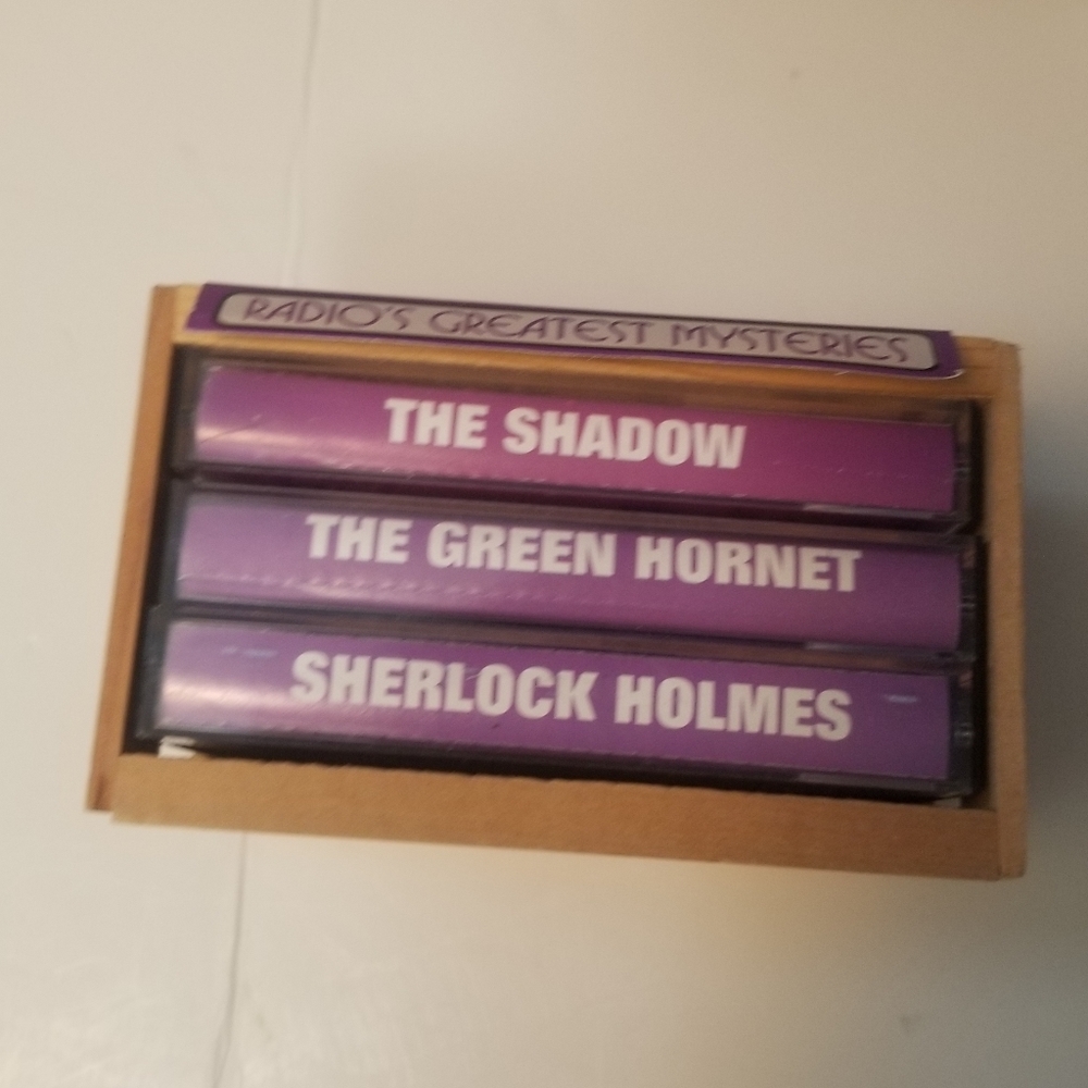 Cassete tape Set of vintage radio shows